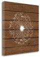 "Brown Dandelion II" By Tamara Robinson, Giclee Print on Gallery Wrap Canvas