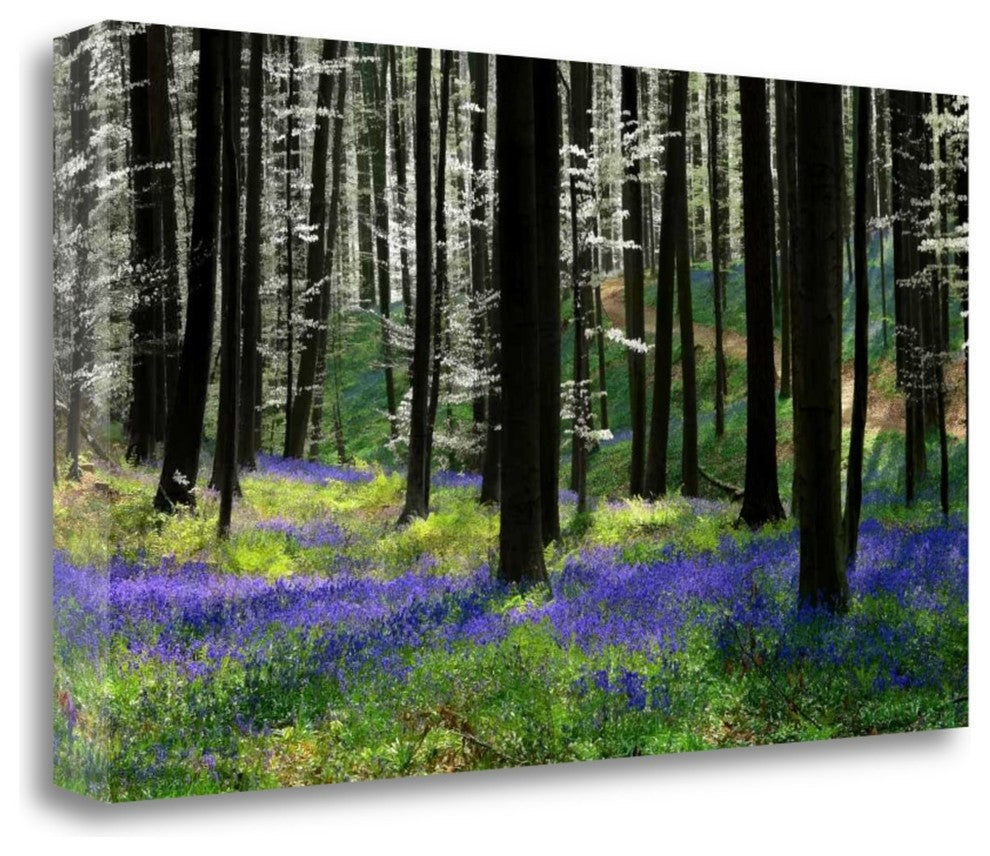 "Blue Silver" By Lars Van De Goor, Giclee Print on Gallery Wrap Canvas