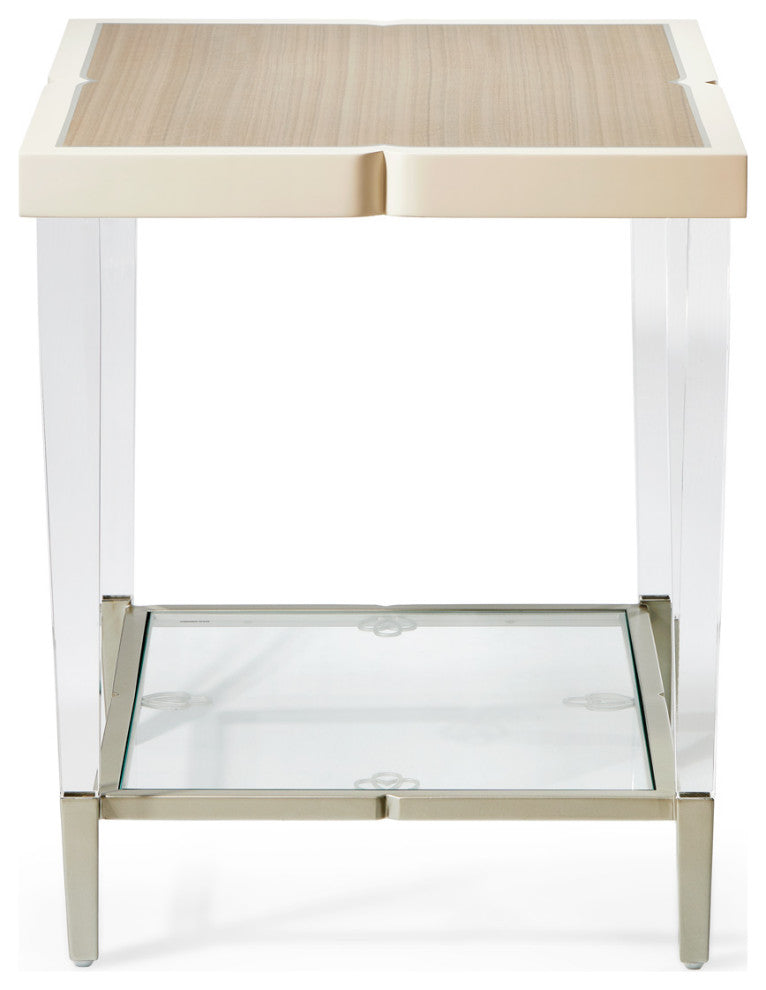 Camden Court End Table, Pearl