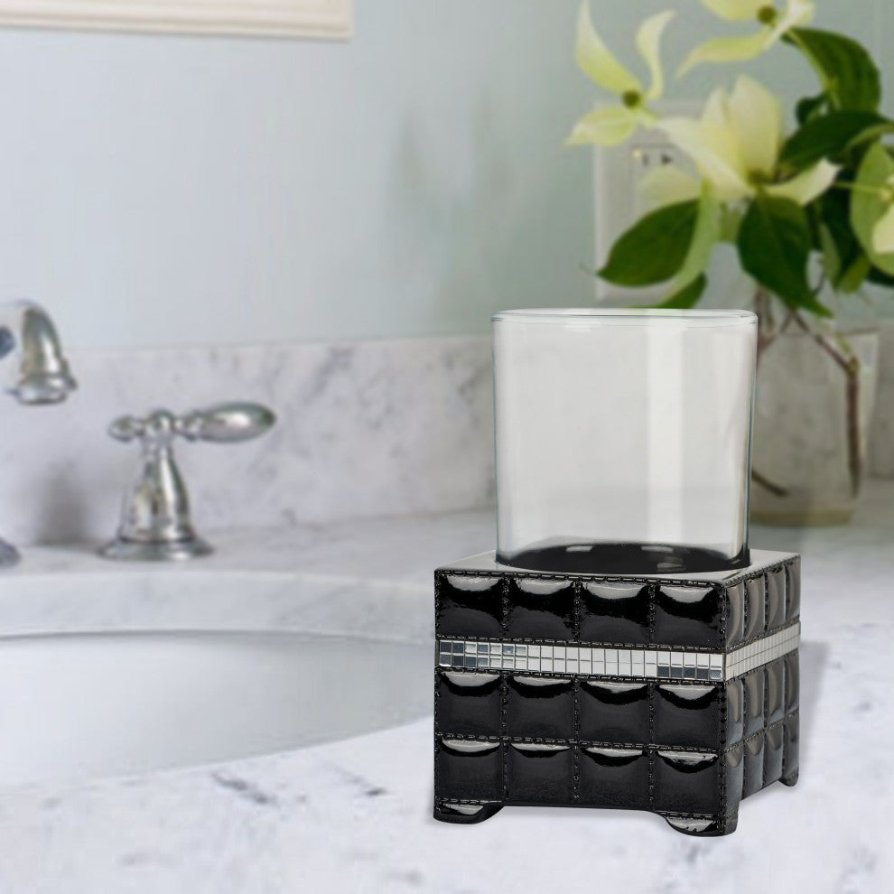 nu steel Giraffe Black Tumbler