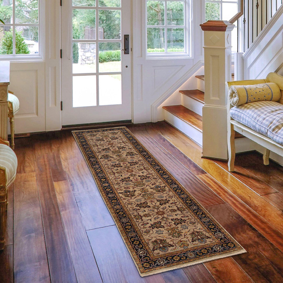 Antiquity Ledbury Runner, Tan, 2'6" x 10', Persian
