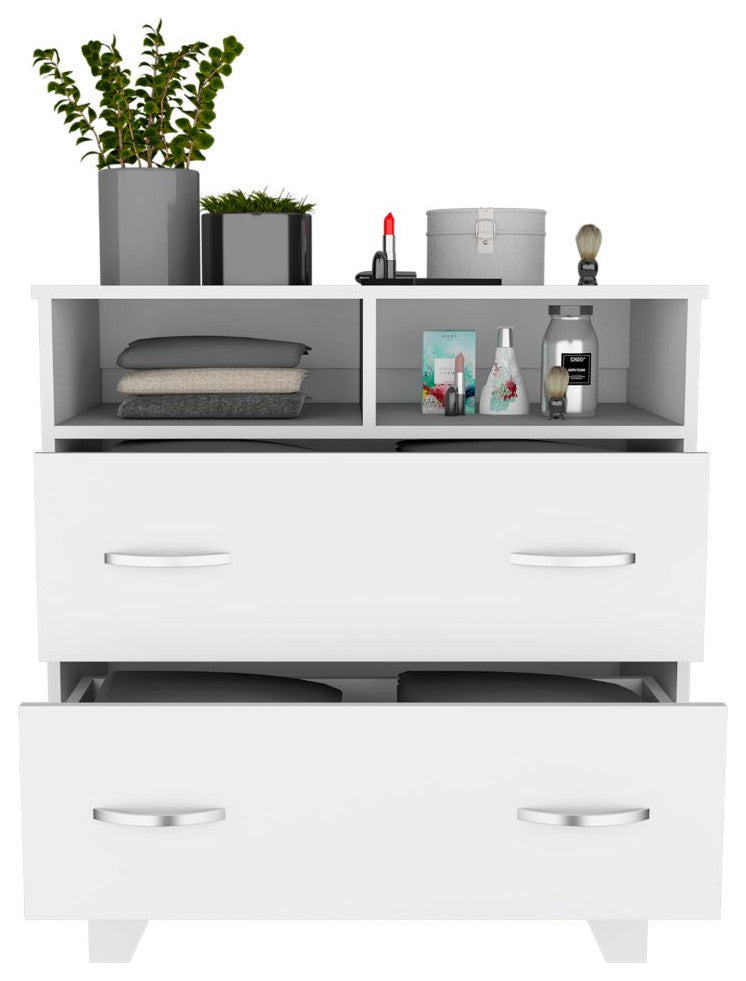 Portobelo Two Drawer Dresser, White