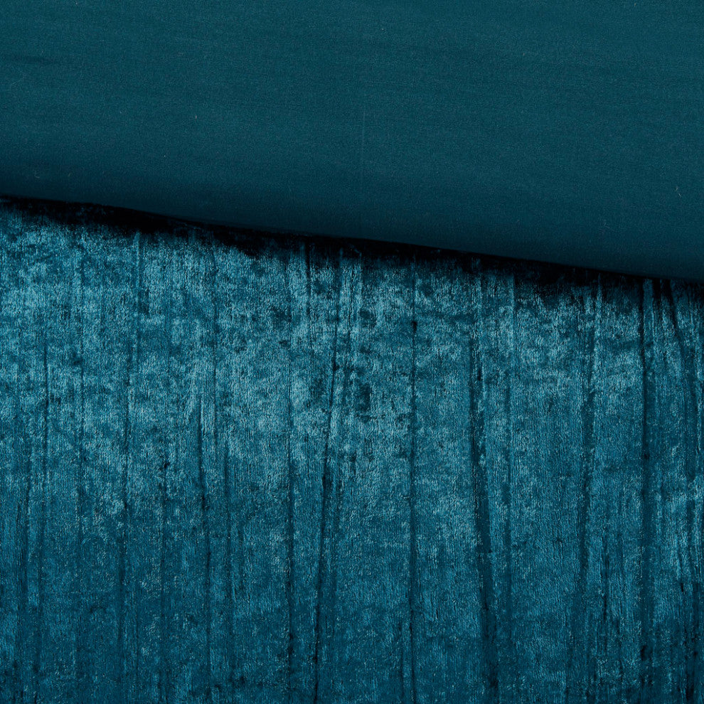 Madison Park Lee 5 Piece Crinkle Velvet Comforter Set