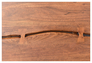 Madagascar Platform Bed Queen, Brown