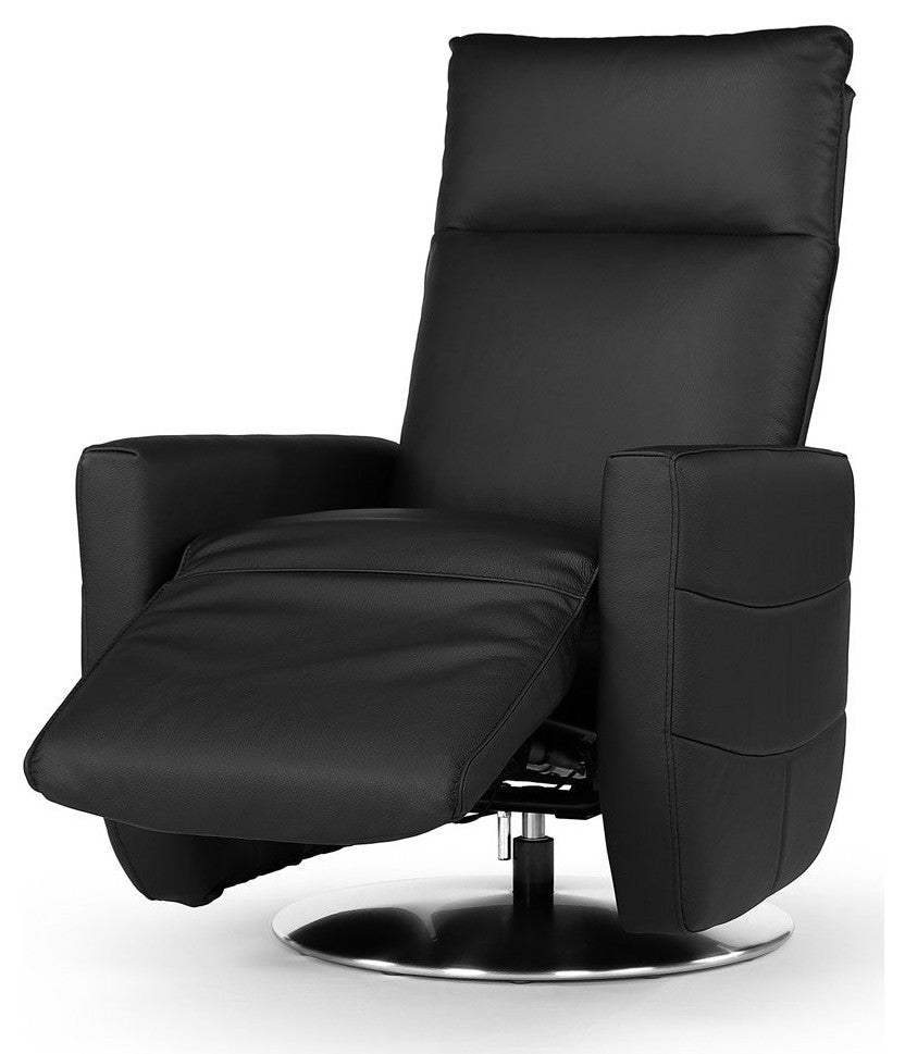 Ritz Reclining Chair with Power Buttons and Top Grain Leather