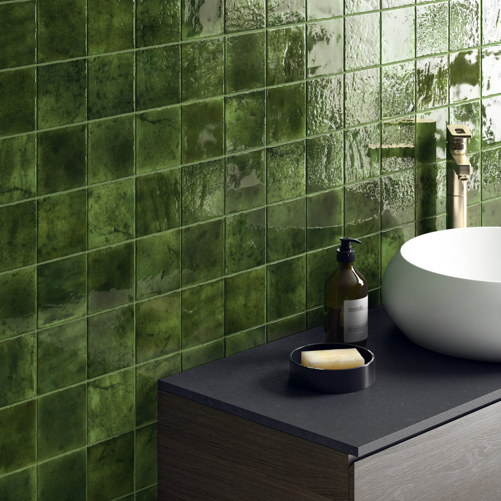 Menorca Tourmaline Ceramic Wall Tile