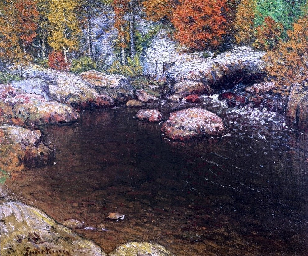 John Joseph Enneking Rocky Pool Wall Decal