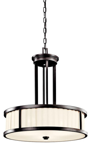 Kichler Lighting Camargo 3-Light Incandescent Pendant, Olde Bronze