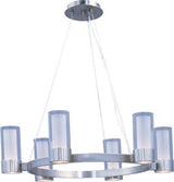 Maxim Lighting Silo 6-Light Chandelier in Polished Chrome - 23077CLFTPC