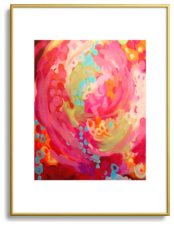 Stephanie Corfee Simona Metal Framed Art Print
