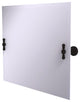 Frameless Landscape Beveled Edge Tilt Mirror, Oil Rubbed Bronze