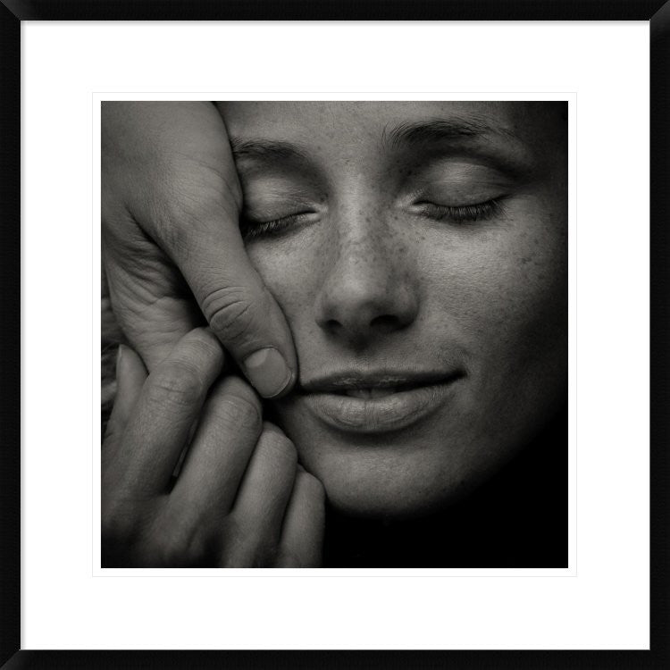 "Love Inside" Framed Digital Print by Andrey Nastasenko, 26"x26"