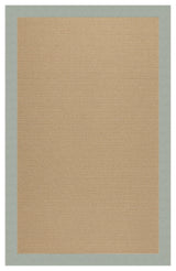 Zoe-Sisal Machine Tufted Rectangle Rug, Marine Blue, 8'x10'