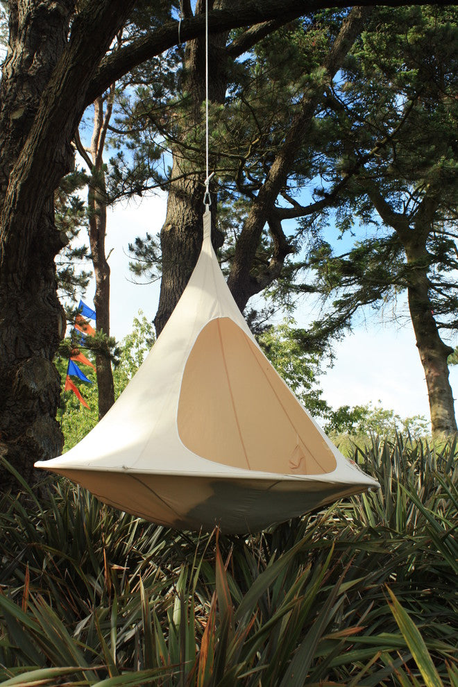 Double Cacoon, Natural White, White
