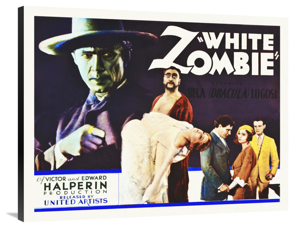 "White Zombie" Stretched Canvas Giclee by Hollywood Photo Archive, 40x32"