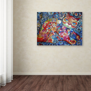 Oxana Ziaka 'Venice Cat' Canvas Art, 24" x 32"