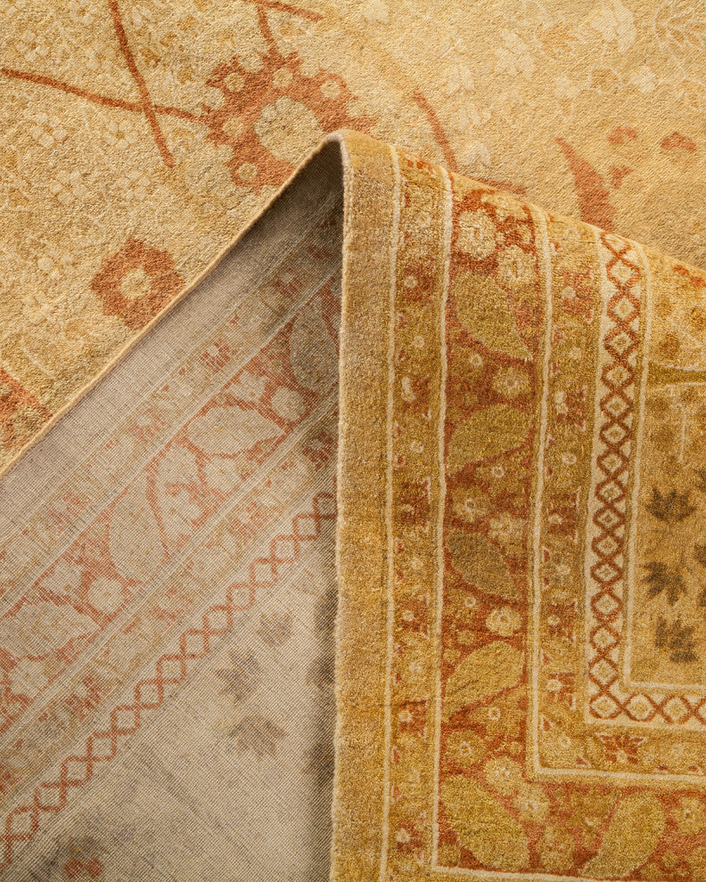 Rowan, One-of-a-Kind Hand-Knotted Area Rug Ivory, 8'1"x10'4"