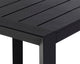 Merano Dining Table, Black, 37"