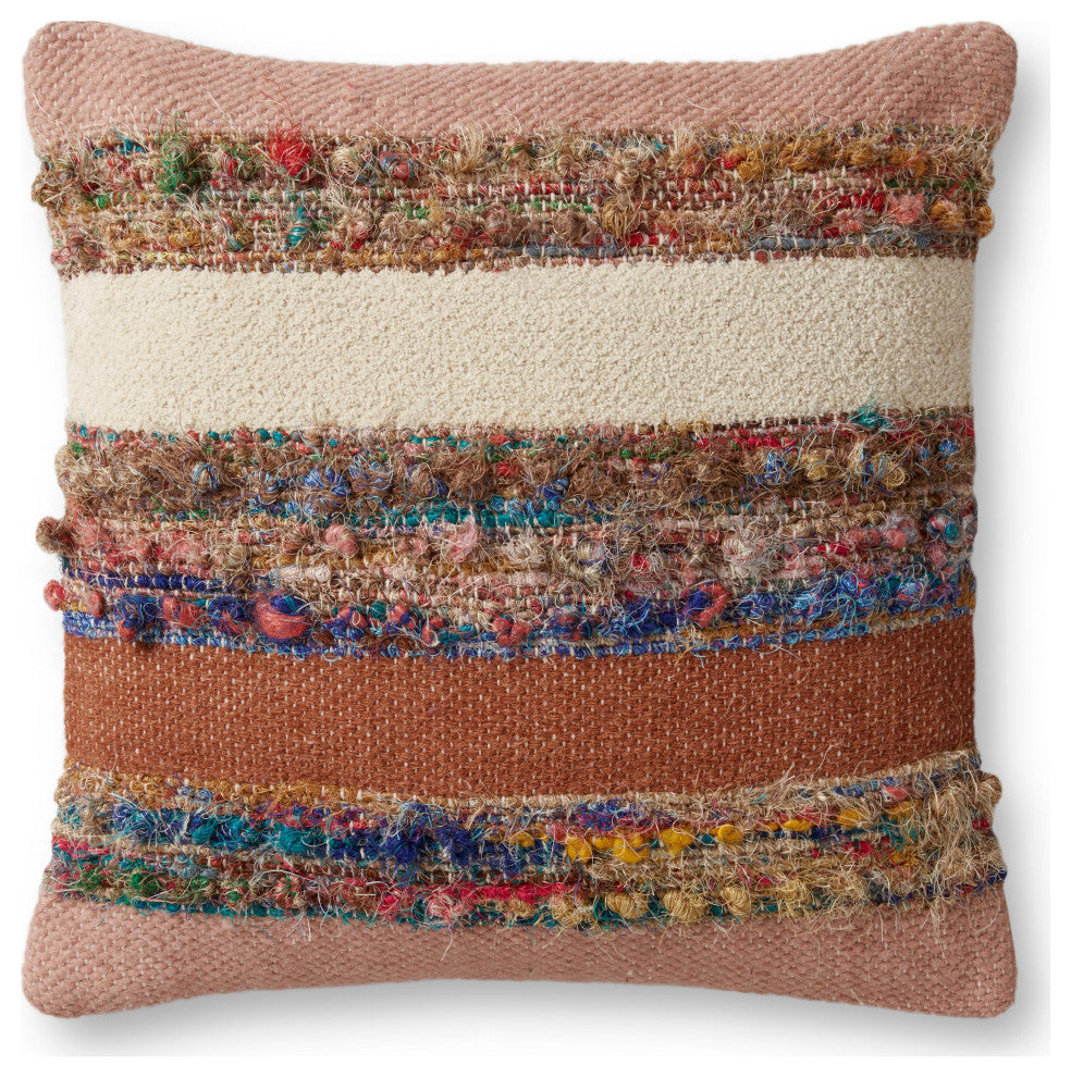 Loloi PLL0075 Multi 18" x 18" Cover Only Pillow