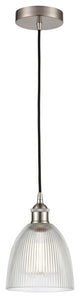 Innovations 616-1P-SN-G382 1-Light Mini Pendant, Brushed Satin Nickel