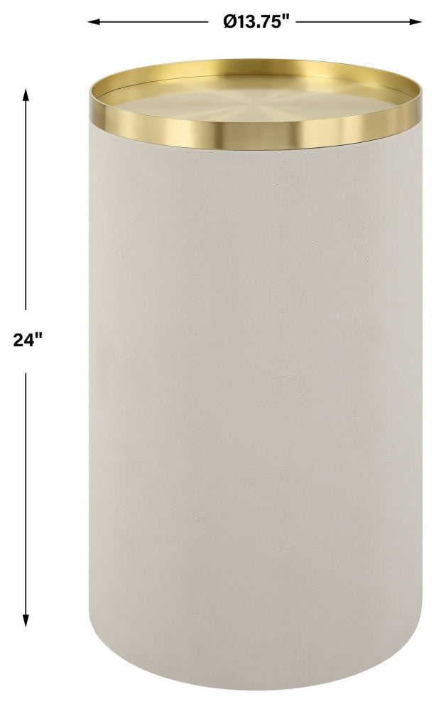 Dimension callouts with height and diameter measurements (instructional).