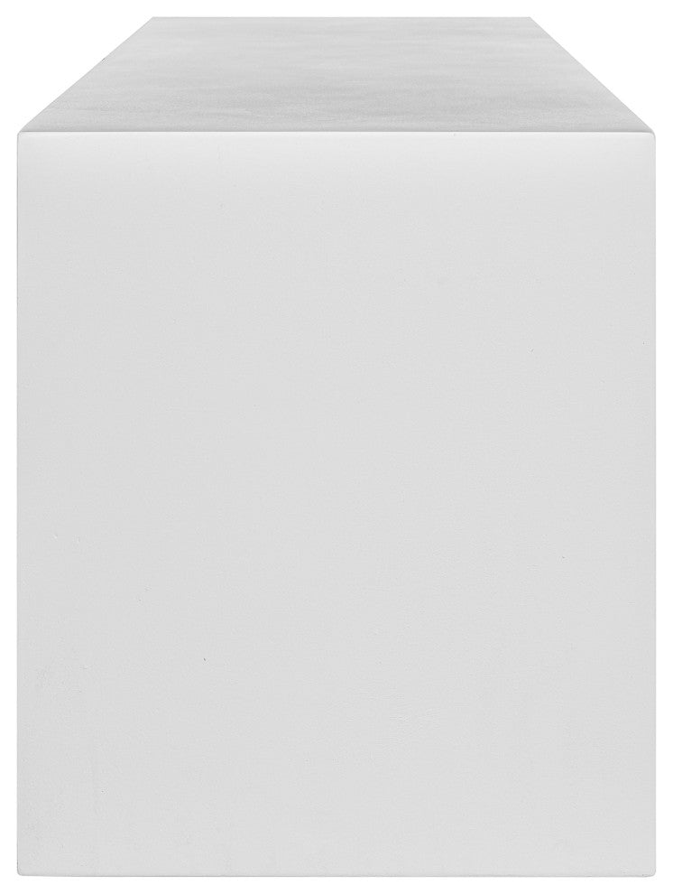 Lazarus Outdoor Bench White