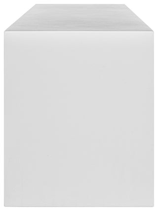 Lazarus Outdoor Bench White
