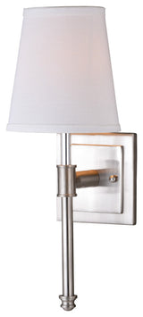 Ritz 1-Light Vanity Satin Nickel