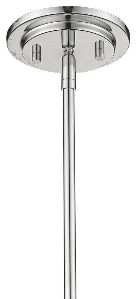 Stanton 1-Light Polished Nickel Pendant