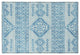 Indoor/Outdoor Sedona SN14 Sky Machine Washable 1'8" x 2'6" Rug