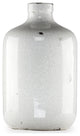 Distressed Crackle White Vase