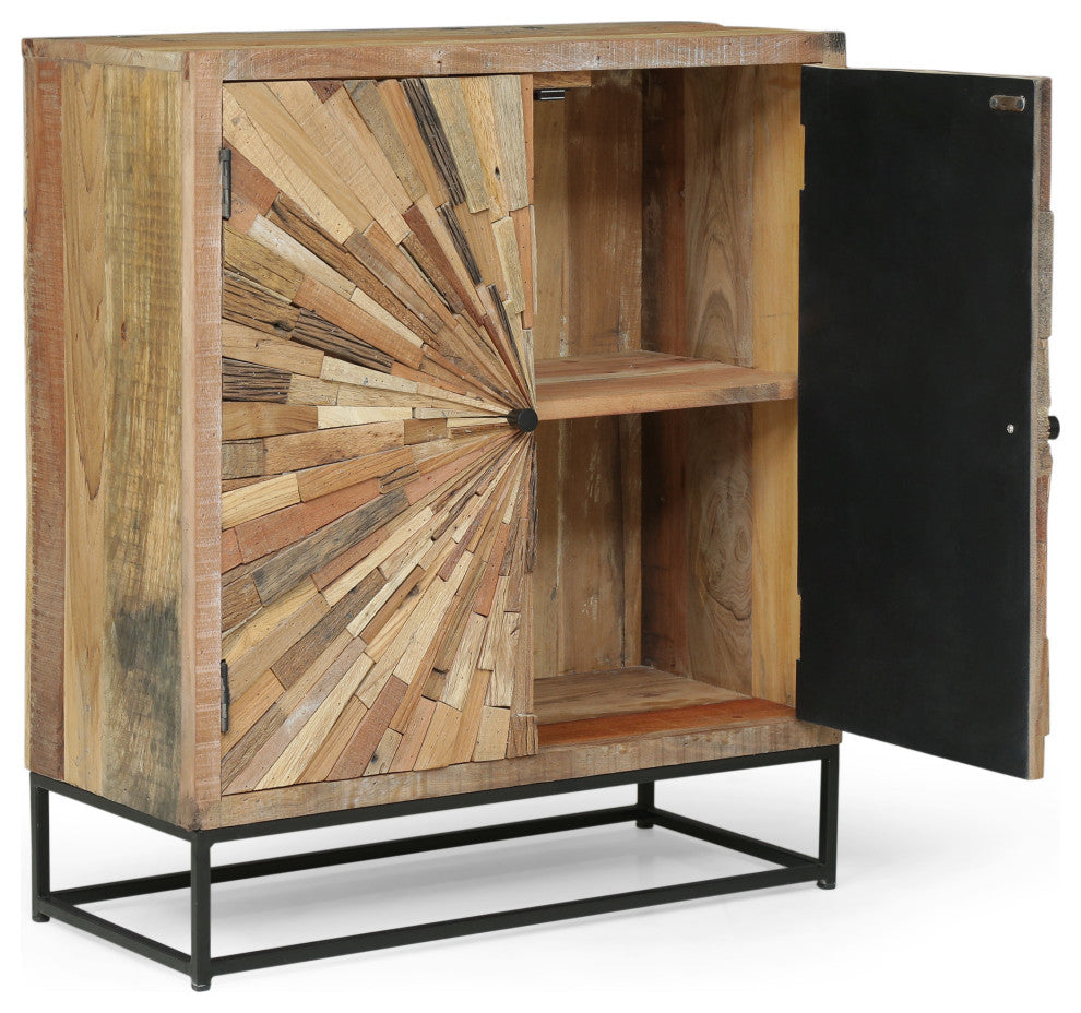 Simone Recycled Wood Cabinet