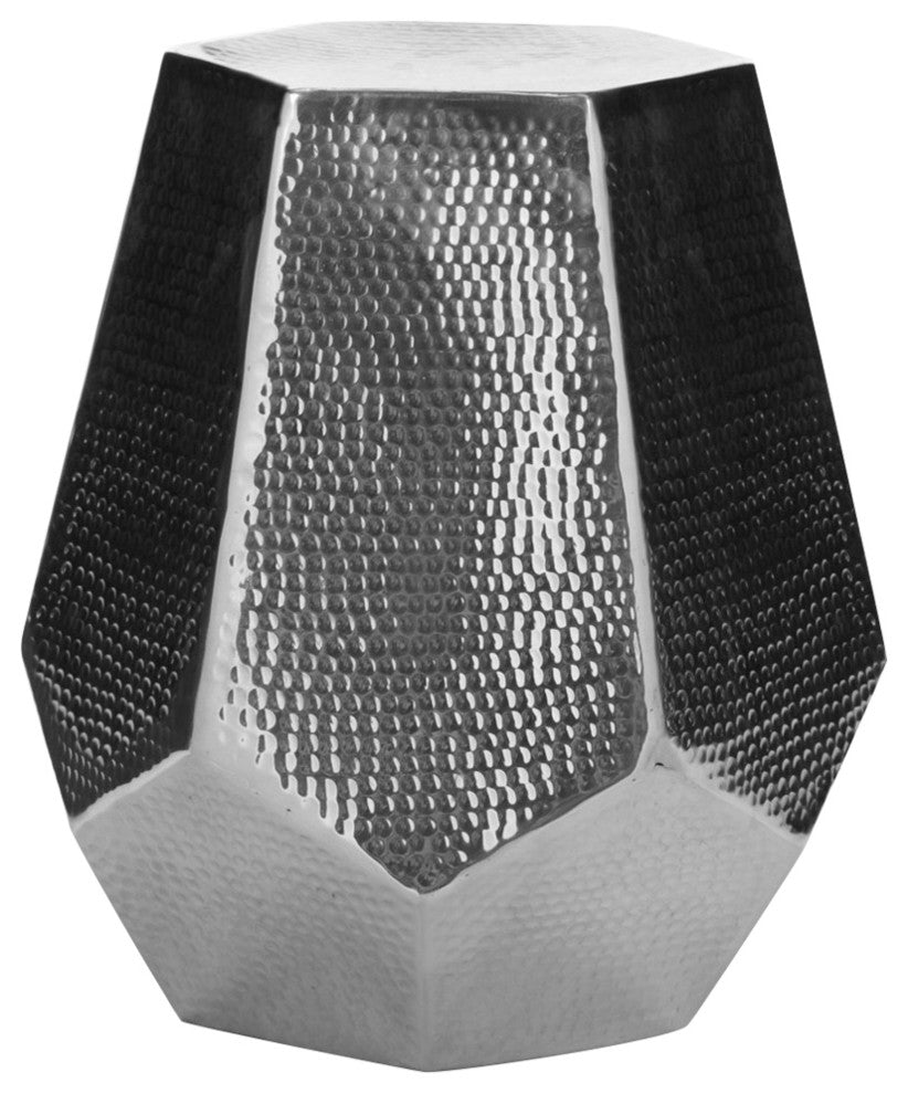 Safavieh Aidan Hammered Aluminum Stool