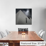 "Line Enchantment" by Gilbert Claes, 12x12x1.5