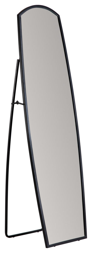 Derby Metal Full Length Mirror, Black