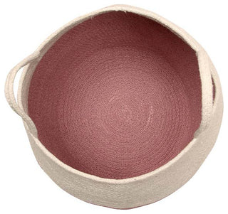 Zoco Basket, Natural/Ash Rose