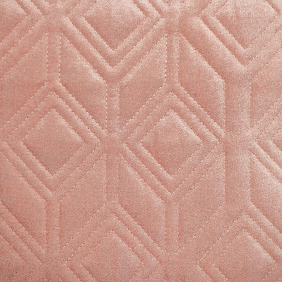 Parkland Collection Aleta Pink Throw Pillow, Square