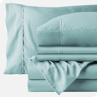Bare Home 6-Piece Microfiber Sheet Set, Light Blue, King
