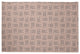 Criss Cross Bunnies Easter Chenille Rug, Sunwashed Red, 2'x3'