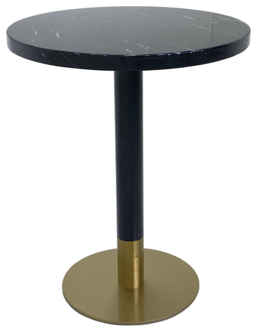 Ruby Round Dining Table, Black