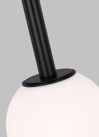 Nodes Large Pendant, Midnight Black