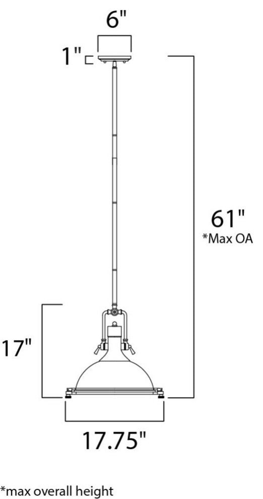 Hi-Bay 1-Light Pendant