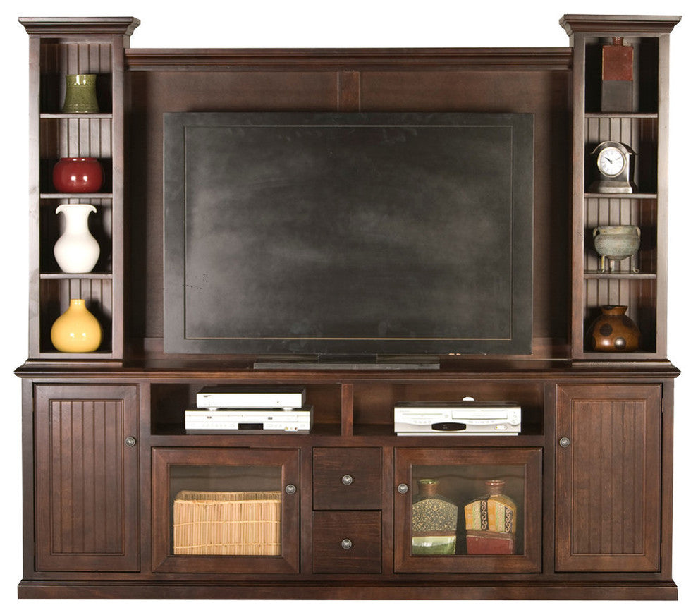 Eagle Furniture 90" Coastal, Thin Entertainment Console, Tempting Turquoise