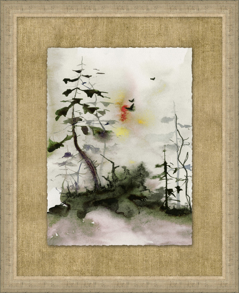 Forest Trees 4, Giclee Reproduction Artwork