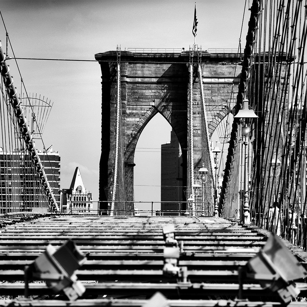 "Bye Bye Brooklyn Three" Paper, 32"x48"