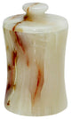 Vinca Collection Light Green Onyx 3" x 5" Cannister