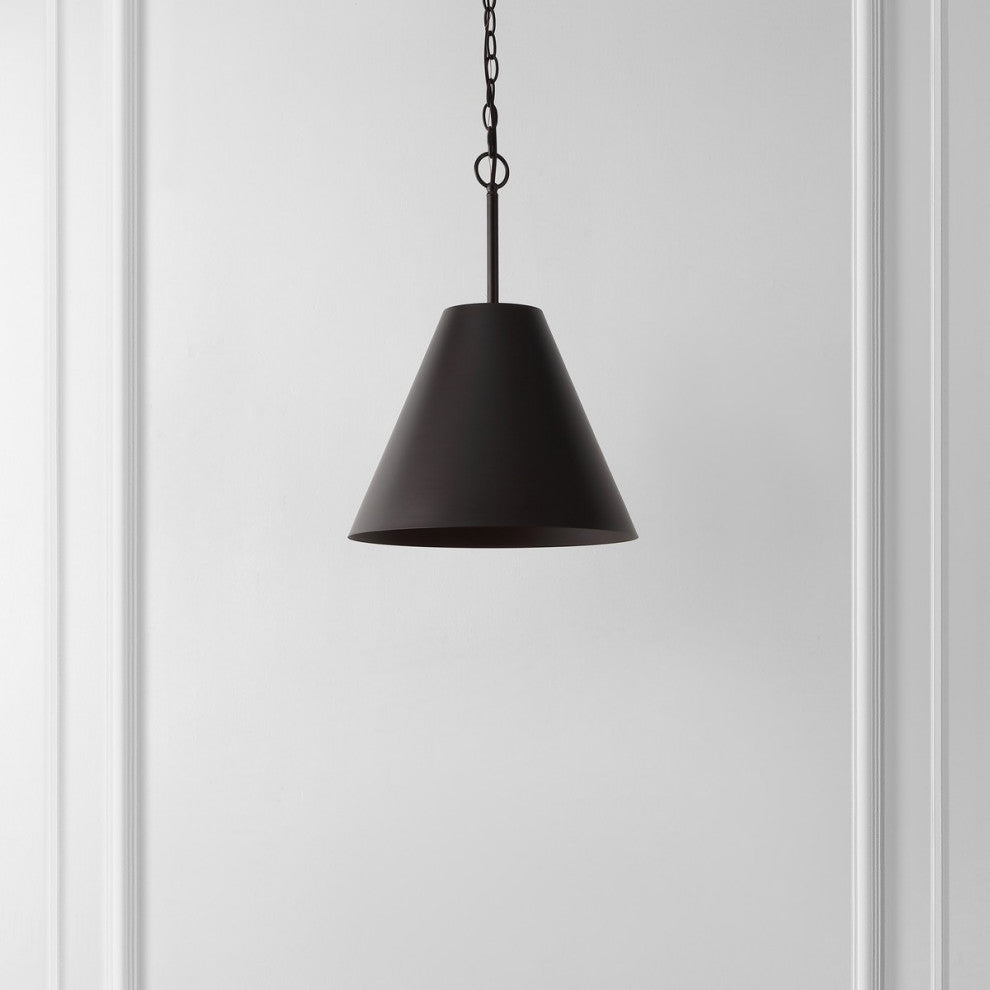 Safavieh Jenner 15" Pendant, Oil Rub Bronze