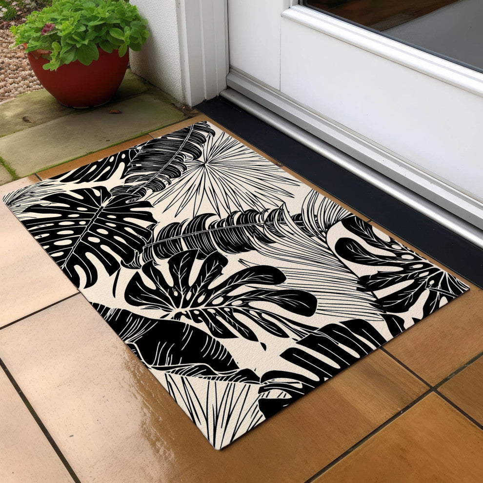 Indoor/Outdoor Tropics TC16 Eclipse Machine Washable 1'8" x 2'6" Rug