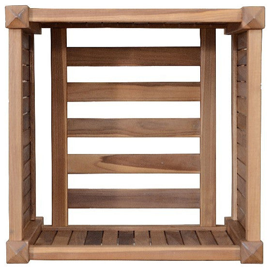 Anderson Teak PL-002 Wooden Planter Storage Box