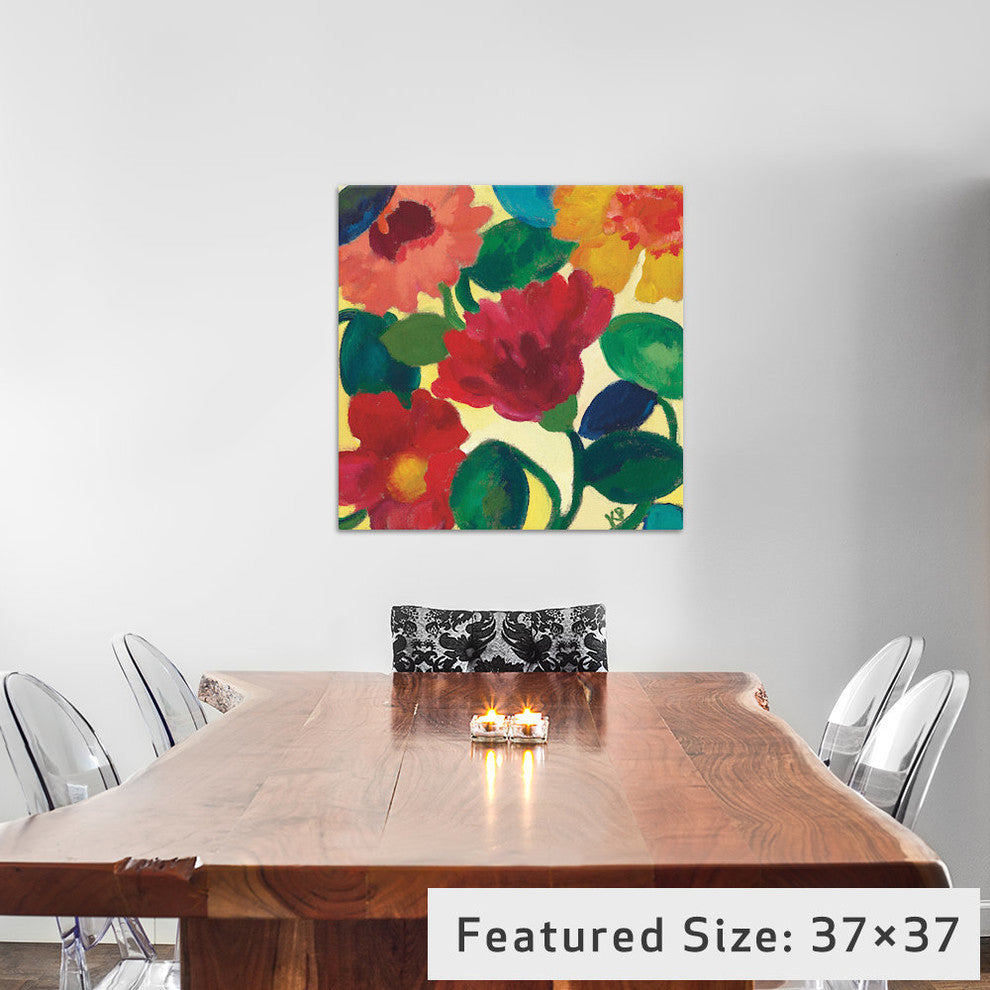 "Ranunculus II" Print by Kim Parker, 12"x12"x1.5"